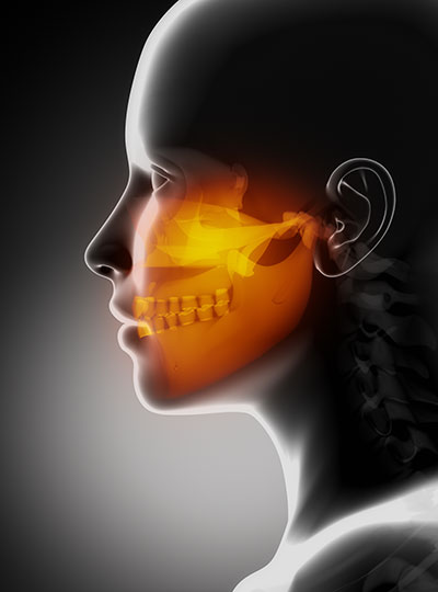 Close up of a woman with facial trauma before treatment by Surprise Oral & Implant Surgery in Surprise, AZ